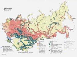 Nasjonaliteter i USSR.