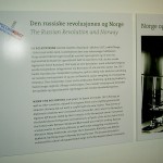 Utstilling om den russiske revolusjonen og Norge (2005). © Foto: JRS